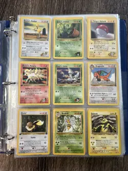 Large Vintage Pokemon Cards All Vintage From Different Sets. Binder And Shoebox. - Image 3