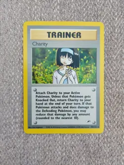 Pokemon TCG Gym Heroes Charity Trainer Card 99/132 MINT - Image 1
