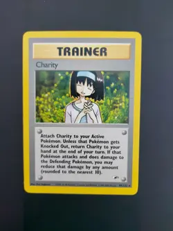 Pokemon TCG Gym Heroes Charity Trainer Card 99/132 MINT - Image 3