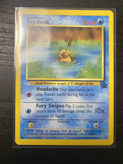 Pokemon TCG Psyduck WOTC Promo Card 20 Regular NM Condition - Image 1