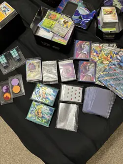 Bulk Pokemon TCG Cards With Sleeves And Top Loaders & More!!! - Image 2