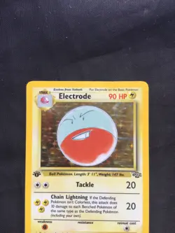 Pokemon Cards: Jungle 1st Edition Rare Holo: Electrode 2/64 - Image 2