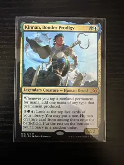 Kinnan, Bonder Prodigy English, Near Mint, Ikoria: Lair of Behemoths MTG Card - Image 1