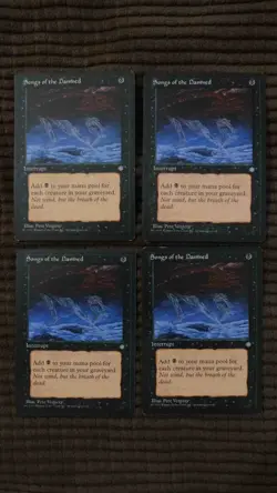 Magic: the Gathering / MtG Songs of the Damned x4 Ice Age - Image 1