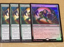 MTG Bristlebane Battler x4 Rare Lorwyn Eclipsed FOIL x1 NM Low S&H - Image 1