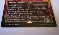 Roaming Throne Borderless the Lost Caverns of Ixalan Regular Mint Condition - Image 3