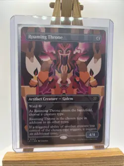 Roaming Throne (Borderless) The Lost Caverns of Ixalan Regular - Image 1