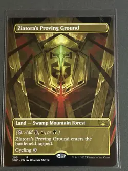 MTG - Ziatora’s Proving Ground - Borderless - Streets of New Capenna #295 - Image 3