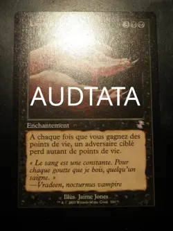 mtg magic Sanguine Bond retro FRENCH vf fr lien sanguin time spiral remastered - Image 1