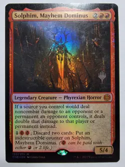 Solphim, Mayhem Dominus Phyrexia: All Will Be One Foil Magic The Gathering - Image 1