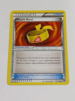 Pokemon TCG Muscle Band XY Base 121/146 Regular Uncommon - Image 1