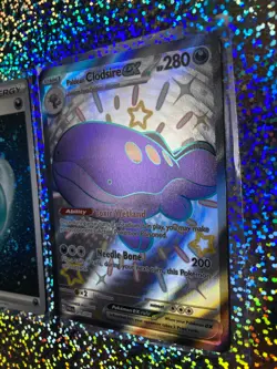 Pokemon TCG: 219/091 Paldean Clodsire ex; Reverse Holo 007 Darkness Energy - Image 3
