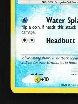 Piplup 71/100 MP Majestic Dawn English Pokemon Card TCG - Image 2