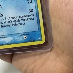 Pokemon TCG Marshtomp Reverse Holo EX Crystal Guardians 24/100 2006 Stage 1 - Image 4