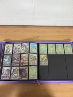 POKEMON PALDEAN FATES MASTER SET 100% COMPLETE WITH PROMO & BINDER - Image 1