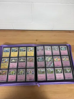POKEMON PALDEAN FATES MASTER SET 100% COMPLETE WITH PROMO & BINDER - Image 4