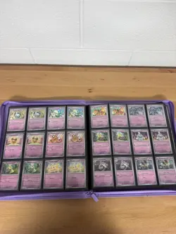 POKEMON PALDEAN FATES MASTER SET 100% COMPLETE WITH PROMO & BINDER - Image 5