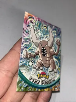 2000 Topps Pokemon TV Animation Edition Series 3 Non Holo #127 Pinsir - Image 1