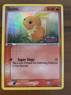 Pokemon Torchic Reverse Holo Stamped EX Power Keepers 67/108 - Image 1