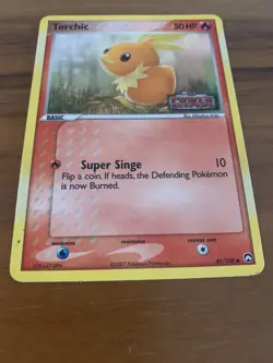 Pokemon Torchic Reverse Holo Stamped EX Power Keepers 67/108 - Image 2