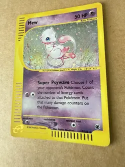 Pokemon Mew Holo Rare Expedition Base Set 19/165 SWIRL - Image 5
