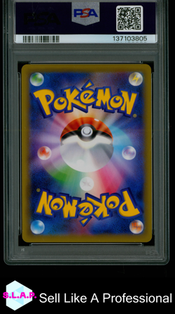 FA/BLUE'S TACTICS TAG TEAM GX ALL STARS POKEMON JAP SM 2019 193 PSA 9 - Image 2