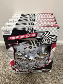 Pokemon White Flare (SV10.5) BINDER COLLECTION 5 BOX LOT! FACTORY SEALED - Image 1