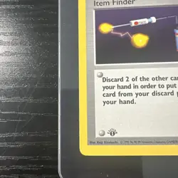 Item Finder 1st Edition Rare 74/102 Base Set WOTC Vintage Pokemon - Image 2