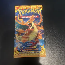 Pokemon XY Flashfire Booster Pack Charizard Artwork, Sealed - Image 1