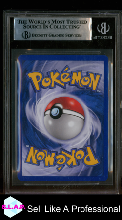 BLAZIKEN HOLO R 2005 POKEMON EX EMERALD REVERSE FOIL GERMAN 1 BGS 8.5 - Image 2