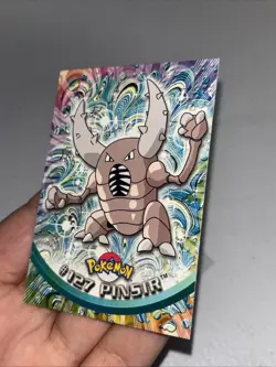 2000 Topps Pokemon TV Animation Edition Series 3 Non Holo #127 Pinsir - Image 3