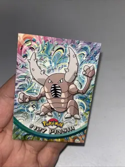 2000 Topps Pokemon TV Animation Edition Series 3 Non Holo #127 Pinsir - Image 4