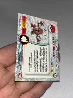 2000 Topps Pokemon TV Animation Edition Series 3 Non Holo #127 Pinsir - Image 5