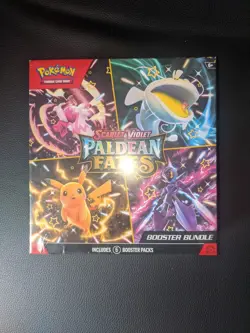 Two Pokemon Scarlet & Violet Paldean Fates Booster Bundle Sealed NEW SEALED - Image 2