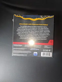 Two Pokemon Scarlet & Violet Paldean Fates Booster Bundle Sealed NEW SEALED - Image 3