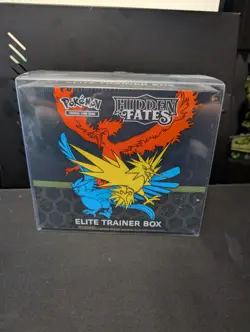 Sealed Hidden Fates Elite Trainer Box ETB Pokemon TCG Factory Sealed Mint New - Image 1