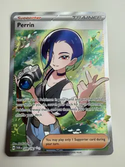 Perrin 209/167 - Pokemon TCG Twilight Masquerade Full Art Ultra Rare NM - Image 1