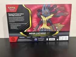 Pokemon TCG Mega Lucario ex Premium Figure Collection Box 🔥 (Factory Sealed) - Image 2