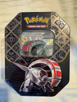 Pokemon Paldean Fates Tins - Lot of 2 - Shiny Charizard EX & Iron Treads EX - Image 4