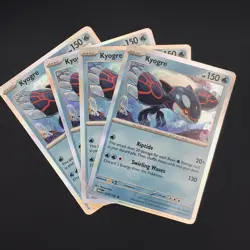 4x Kyogre 034/132 Holo Rare Mega Evolution-NM- English Playset Pokemon TCG - Image 1