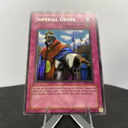 Yugioh Imperial Order PSV-104 Secret Rare NM/EX - Image 3