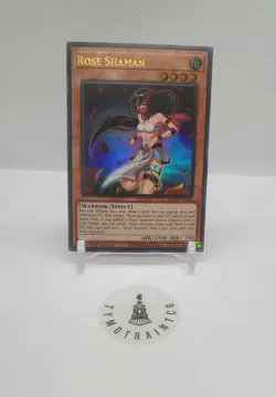 Yu-Gi-Oh! Rose Shaman BLMR-EN040 Battles of Legend Monstrous Revenge 1st Edition - Image 1