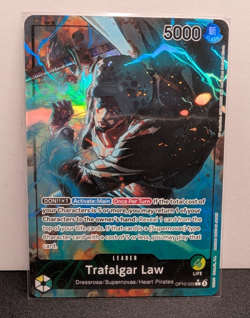 One Piece CCG Trafalgar Law Alt Art / Full Art Character Lot of Trading Cards - Image 3