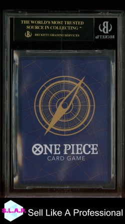 MONKEY D. LUFFY BLACK LABEL SR PAR 2022 ONE PIECE ROMANCE DAWN JP OP01024 BGS 10 - Image 2