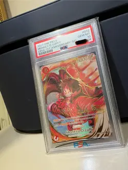 One Piece OP05 Luffy ST01-012 Oda Signed ENG PSA 10 Englisch GEM MINT - Image 3