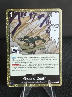 One Piece TCG - Card Game - OP14-096 R - Ground Death ENG ENGLISH - BOOSTERFRESH - Image 1