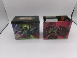 World of Warcraft Trading Card Game Tin Sets with Cards Collection - Image 1