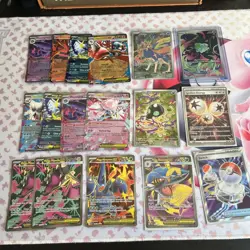 Pokemon TCG Card Lot Ex and Ultra rare - Mega Evolution - 22 Cards - NEAR MINT - Image 1