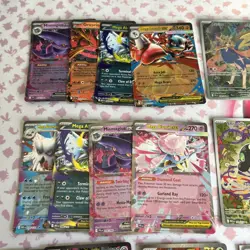 Pokemon TCG Card Lot Ex and Ultra rare - Mega Evolution - 22 Cards - NEAR MINT - Image 2