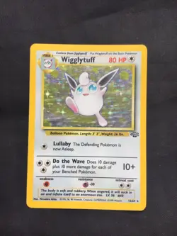 Pokemon Cards: Jungle Rare Holo: Wigglytuff 16/64 - Image 1